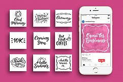 Social Media Lettering Overlays Product Image 9