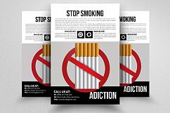 Stop Smoking Flyer Template Product Image 1