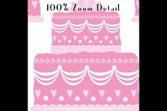 100 Seamless Wedding Cake Digital Papers 12 x 12 inch Product Image 4