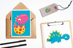 Dinosaur Babies graphics and illustrations Product Image 4