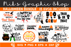 Halloween SVG, Witch SVG, Ghost SVG, Halloween Svg Bundle Product Image 1