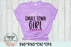 Just a Small Town Girl SVG Cut File Product Image 1