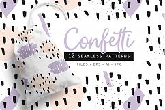 Confetti Patterns set of 12 Product Image 1