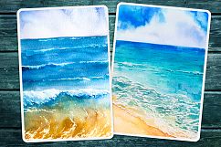 Seascapes 2. Watercolor set. Product Image 3
