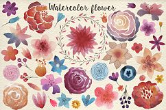 159 Watercolor flowers &amp; florals Product Image 2