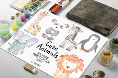 Cute Animals Watercolor Set Product Image 2