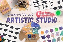 Artistic Studio: Watercolor Toolkit Product Image 1