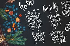 Christmas quotes. Hand lettering DIY Product Image 11