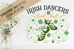 Irish Dancers kick Butt SVG Cut File Product Image 1