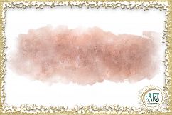 Chocolate Coffee Brown Glitter Brush Strokes 24 PNG Aqua clipart Splashes  Product Image 4