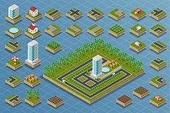 Isometric city set Product Image 1