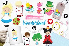 Wonderland graphics and illustrations Product Image 1