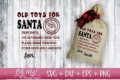 Old Toys For Santa - SVG Cutting File Product Image 1
