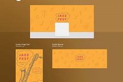 Jazz Music Jazz Festival Design Templates Bundle Product Image 19