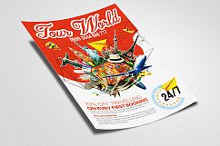 Holiday Tour/Travel Psd Flyer Product Image 2
