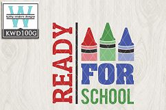 School Cutting Files KWD100G Product Image 1