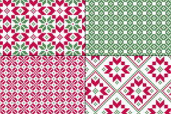 Seamless Nordic Patterns &amp; Graphics Product Image 2