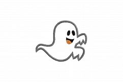 Funny Halloween Ghost Boy 2 Embroidery Design Product Image 3