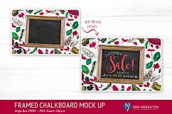 Christmas Chalkboard Mock up Product Image 2