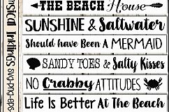 Beach Sign SVG Bundle Product Image 1