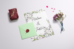 Watercolor flower Clip Art â€“ Morning-Glory Product Image 9