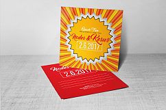 Wedding Invitation Postcard Product Image 2