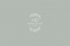 Premade Logo bundle laurel feminine templates Product Image 2