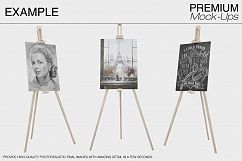 Easel Stand with Canvas Product Image 7
