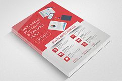 Stationary Store Promotional Flyer Template Product Image 2