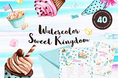 Watercolor Sweet Kingdom Product Image 1