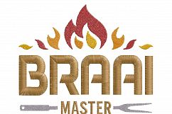Braai BBQ Master Flamed Embroidery Download Design Product Image 9