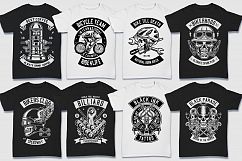 200 Vector Tshirt Designs B/W Concept Product Image 5