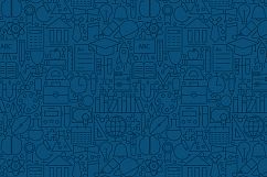 School &amp; Education Line Tile Patterns Product Image 5