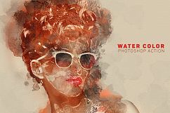 Water Color Photoshop Action Product Image 4