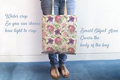 Tote Bag Mockup - Woman holding bag Product Image 2