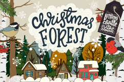 Christmas Forest by Sketchetarian Product Image 1