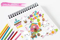 Easter Rabbit graphics and illustrations Product Image 3