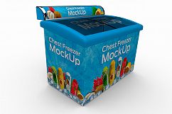 Chest Freezer Mock-up Product Image 3