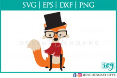 Fox die cut, Fox vector, boys svg, fox cut file Fox png Product Image 2