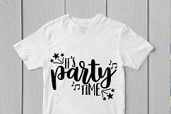 It&#039;s Party Time - Celebration SVG EPS DXF PNG Cutting Files Product Image 2
