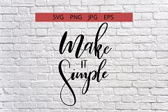 make it simple Product Image 1