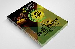 Jazz Night Party Flyer Product Image 2