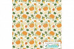 Autumn Harvest SVG Scrap Kit - Cut Files &amp; Digital Paper Product Image 14