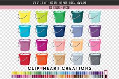 Bucket Clip Art - 100 Clip Art Graphics Product Image 1