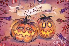 Halloween Watercolor Collection Product Image 1