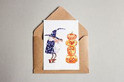 The Mad Halloween - Watercolor Clip Art Set Product Image 12