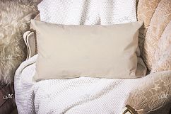 Lumbar Cushion, Pillow Mock-up, PSD+JPEG Product Image 3