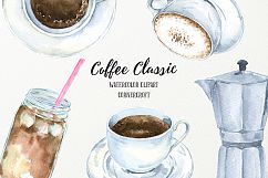 Watercolor Coffee Classic Product Image 4