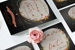 Autumn Floral Wedding Invitation Suite Product Image 3