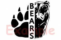 Chicago Bears SVG football baseball Basketball soccer 964S Product Image 3